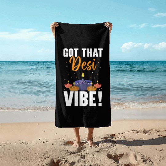 Happy Diwali Diwali Festival Indian Hindu Hinduism Beach Towels