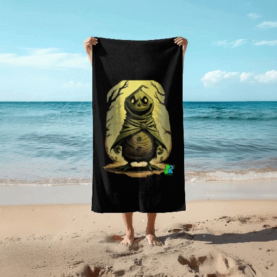 Trick or Treat Spooky Kid Beach Towels