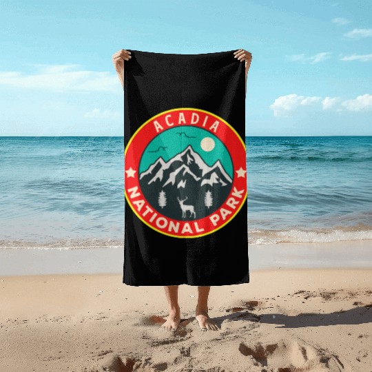 Acadia National Park Beach Towels Acadia National