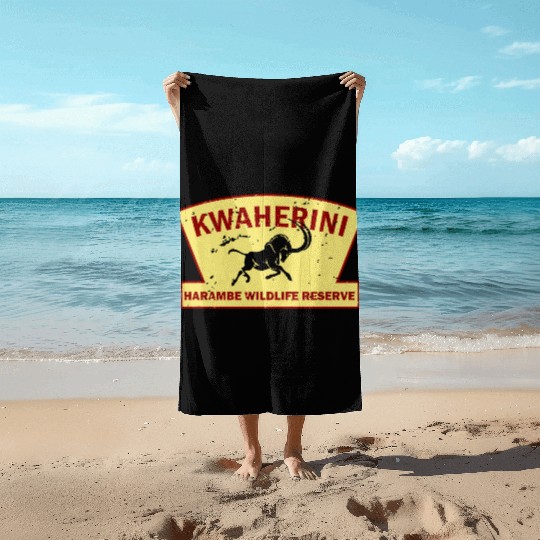 Kwaherini Harambe Wildlife Reserve Beach Towels
