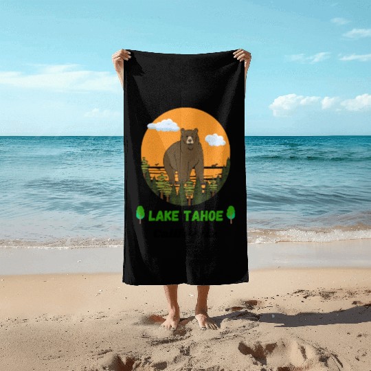 Lake Tahoe California Beach Towels