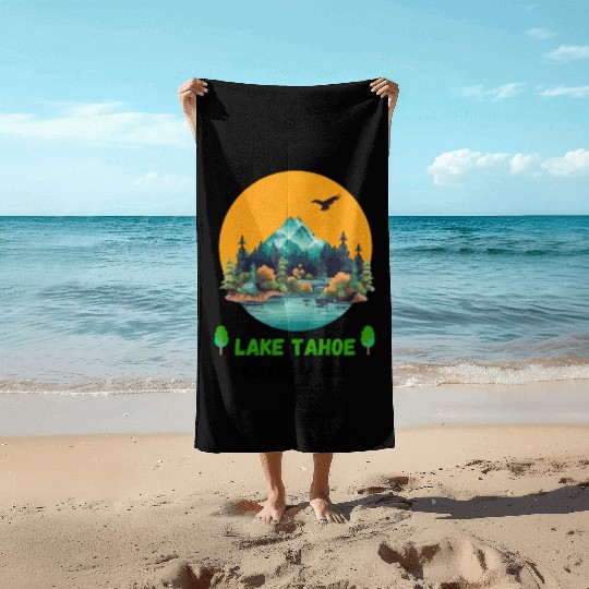 Lake Tahoe California Beach Towels