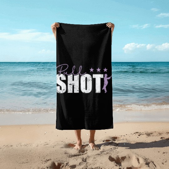 Pull Shot Cricket Beach Towels