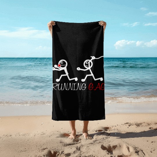 BDSM Running GAG Beach Towels