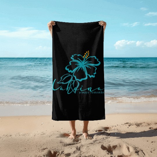 Blue Hibiscus: Lahaina - Always Remember Beach Towels