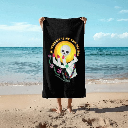 Witchcraft is my own passion Beach Towels