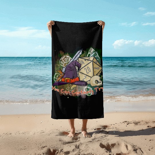 You Can Certainly Try - GameMaster Beach Towels