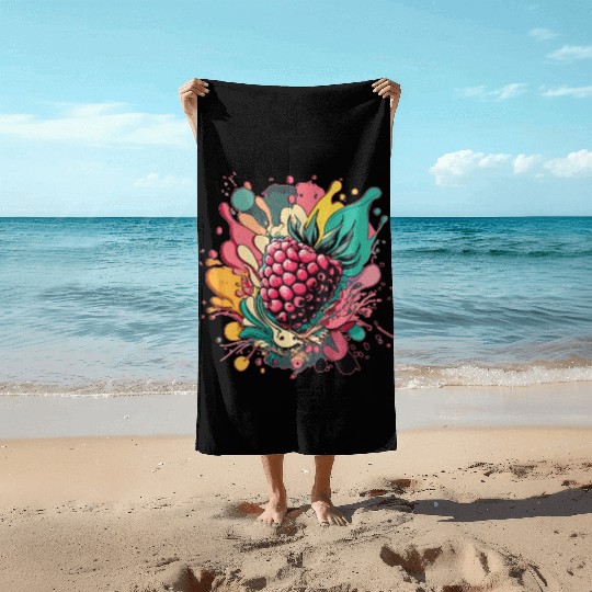 Raspberry Beach Towels