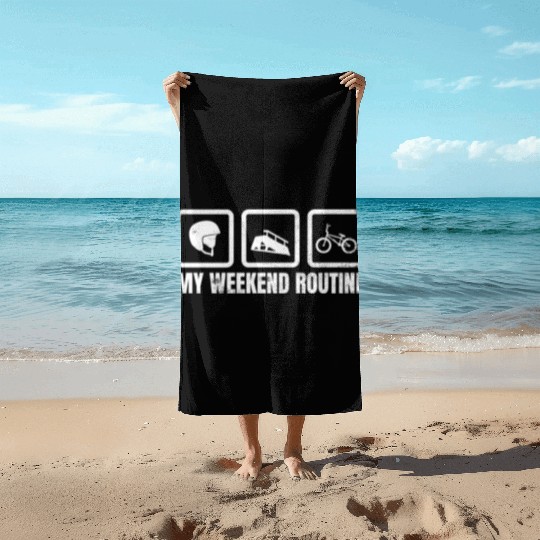 My Weekend Routine Beach Towels