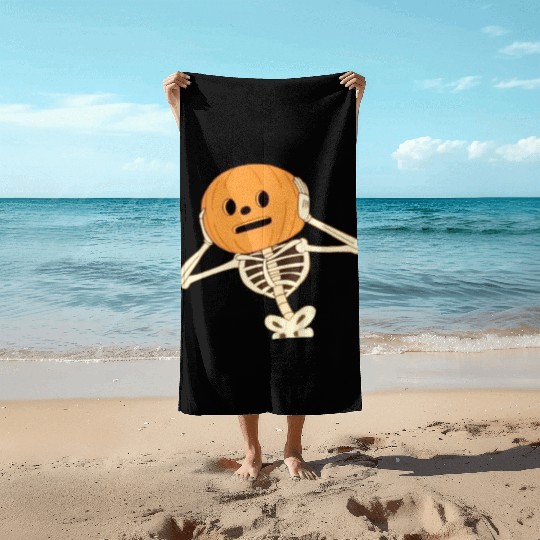 The Witching Hour Chronicles: A Halloween Adventur Beach Towels