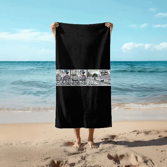 LoveDog Lane Comics Beach Towels