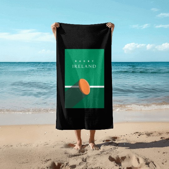 RUGBY IRELAND Beach Towels
