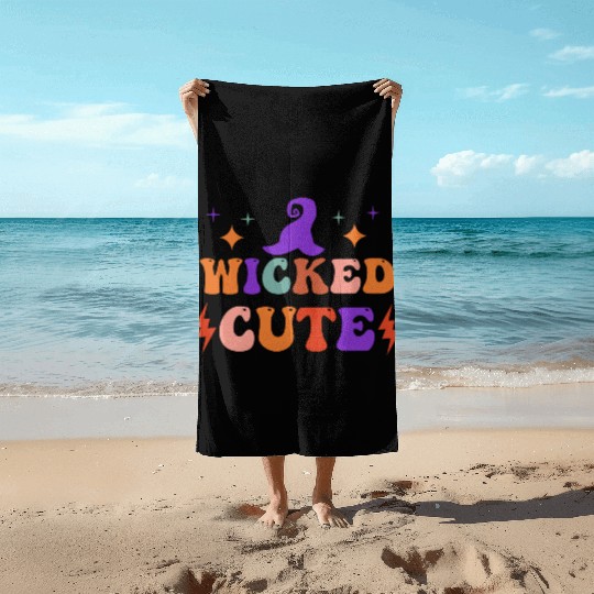 WICKED CUTE Beach Towels