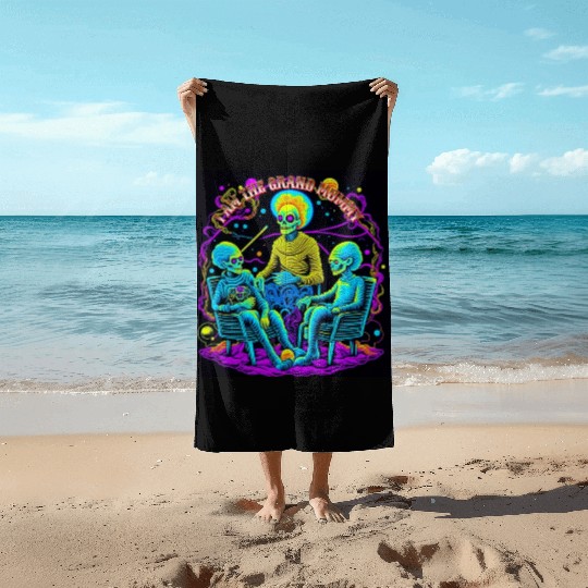 I'm The Grand Mummy Beach Towels