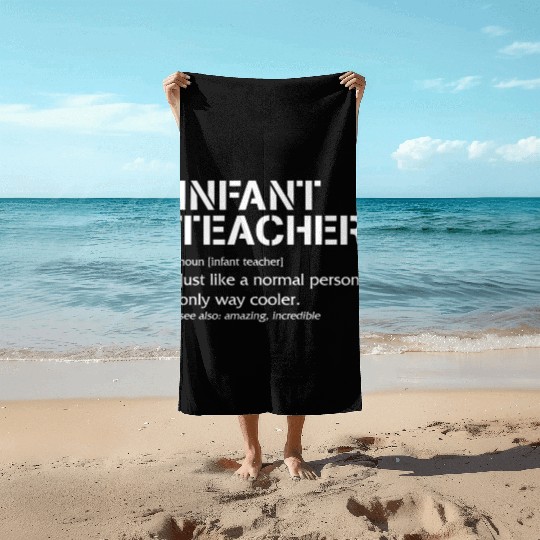 Teacher Beach Towels, Infant Teacher Noun Definition Beach Towels