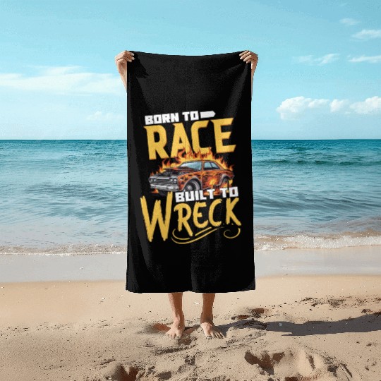 Demo Derby Demolition Derby Demolition Derby Lover Beach Towels