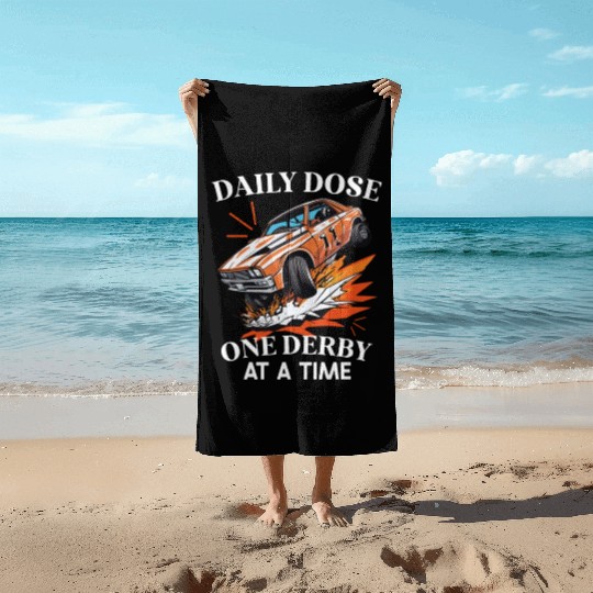 Demo Derby Demolition Derby Demolition Derby Lover Beach Towels