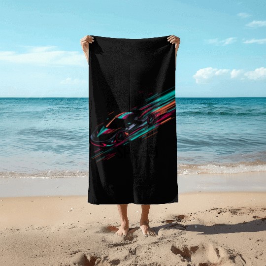 Fuelled by Passion Powered by Speed Beach Towels