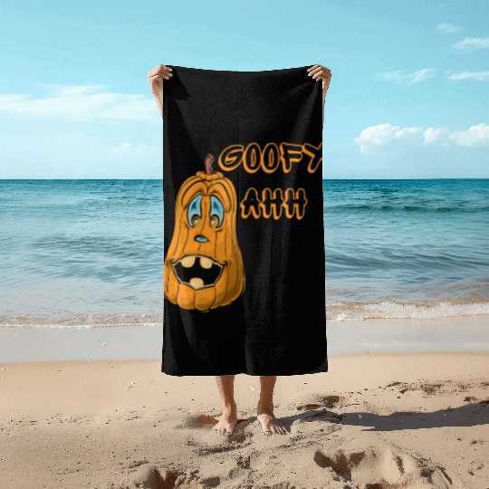 Goofy Ahh Beach Towels