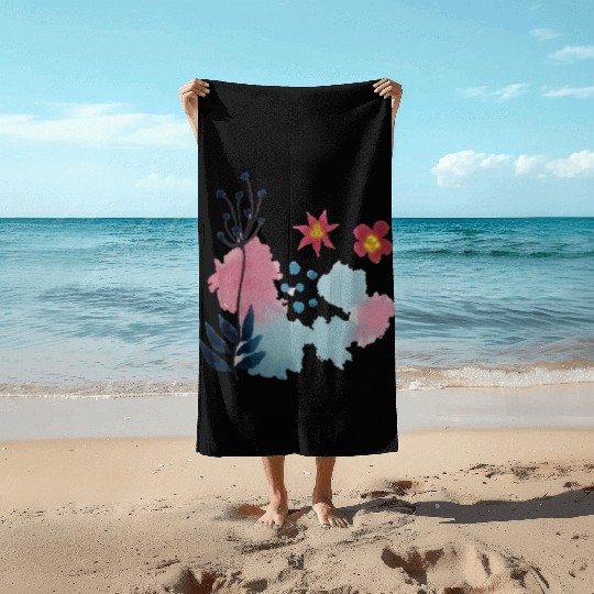 Water Color Beach Towels