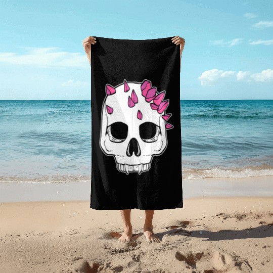 Crystal Vampire Halloween Fan Gift Beach Towels