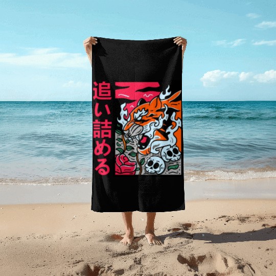 Year Of The Dragon 2024 Zodiac Lunar Chinese Beach Towels