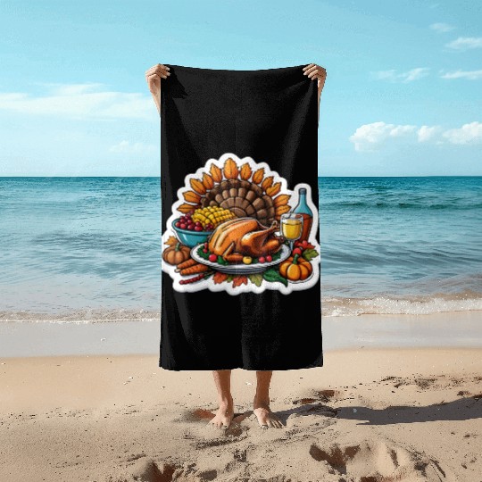 Grateful Gatherings| Embracing the Spirit of Famil Beach Towels