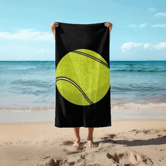 Tennis Ball Beach Towels