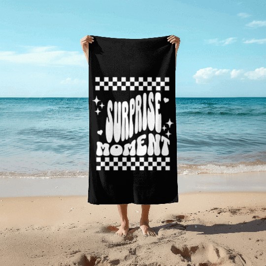 Mommy and Me Surprise Moment Beach Towels