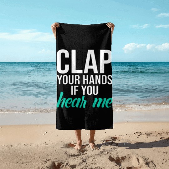 Cute Pre K Elementary Teacher Back To School Beach Towels