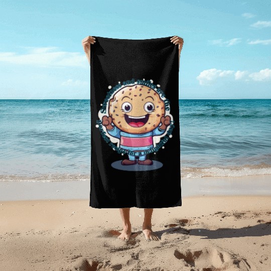 Sweetness And Smiles Beach Towels