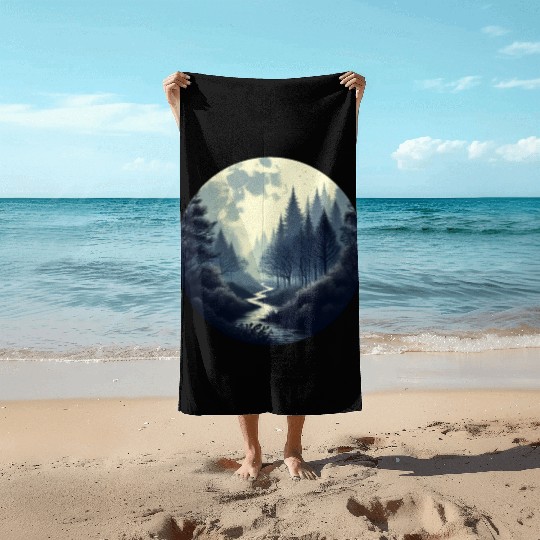 Enchanted Forest - Great Christmas Gift! Beach Towels