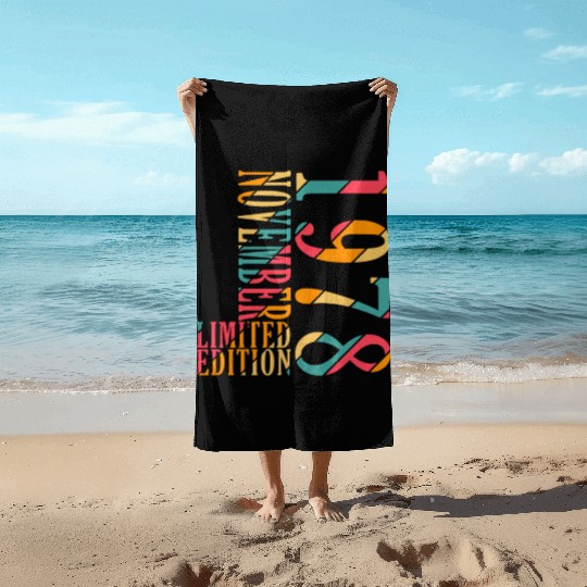 november 1978 Anniversary november 1978 november Beach Towels