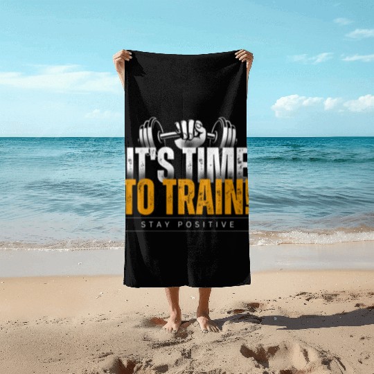 It's Time To Train a Cool Design for you Beach Towels