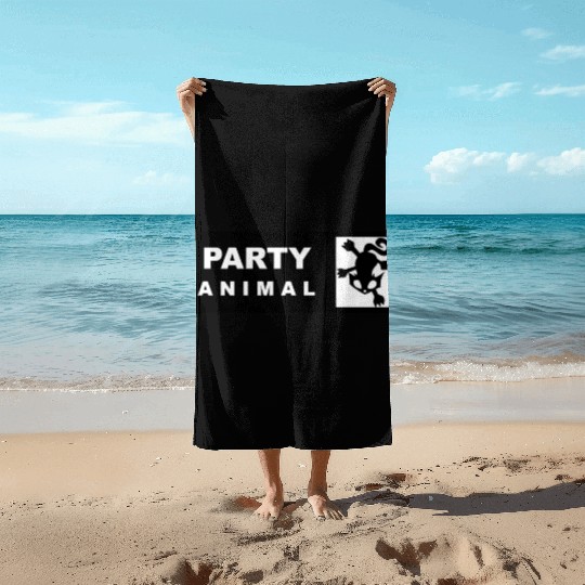 Party Animal 2 Beach Towels