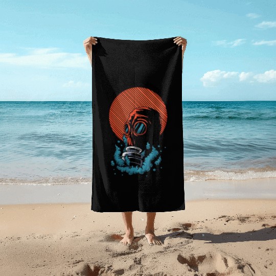 Toxic World Biological Warfare Beach Towels