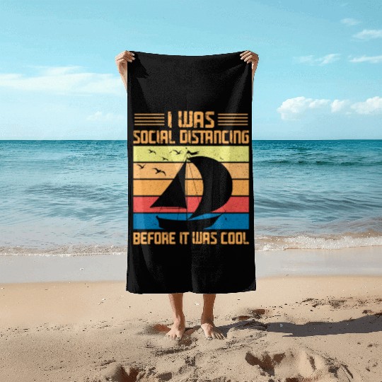 Fun Sailing Beach Towels Unisex Sailing Beach Towels Funny