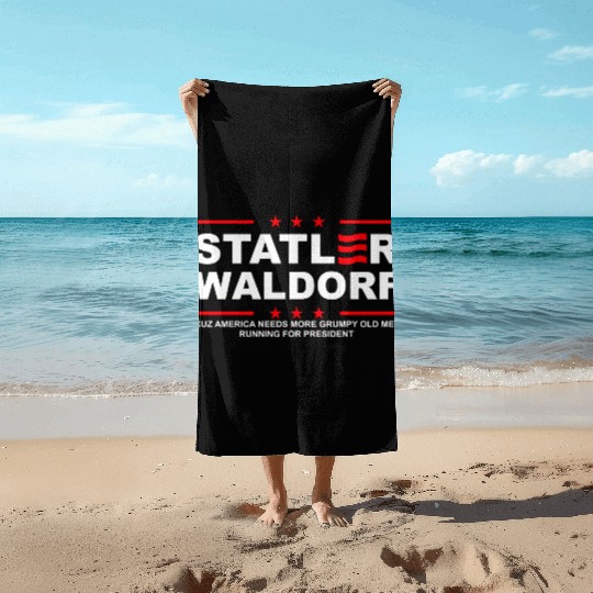 Statler and Waldorf Beach Towels