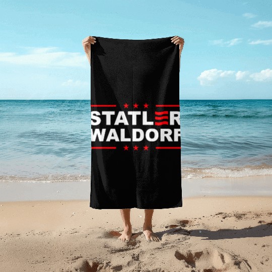 Statler and Waldorf Beach Towels