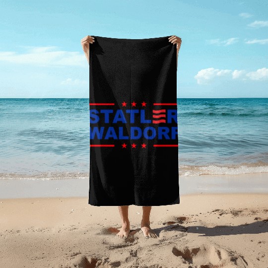 Statler and Waldorf Beach Towels