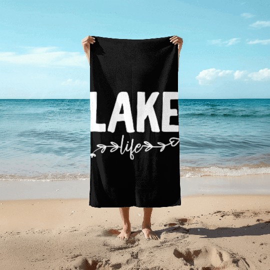 Lake Life Beach Towels