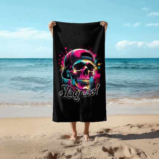 Totenkopf Stay cool Beach Towels