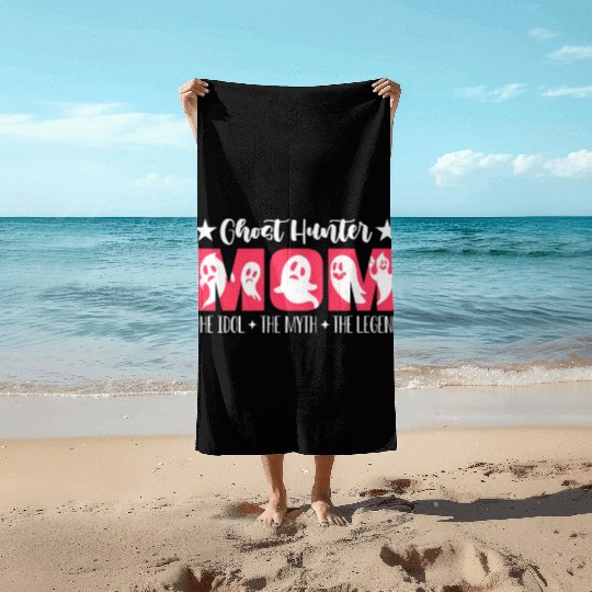 Ghost Hunter Mom The Idol Haunting Ghost Hunters Beach Towels