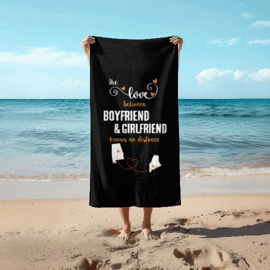Love Between BF And GF Albm To Maine Gift Beach Towels