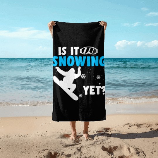 Snowboarding Snowboard Gifts Beach Towels