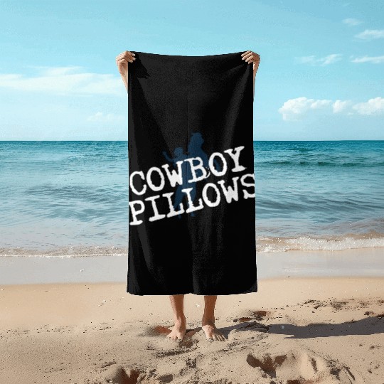 Cowboy Pillows Southern Girl Texas Lady Funny Beach Towels