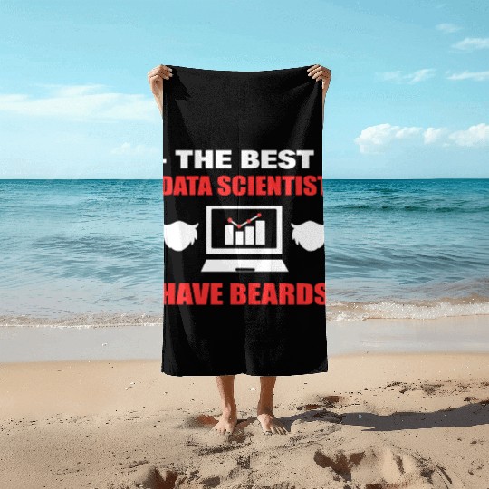 Have Beards Nerd or Intelligent Gift Beach Towels