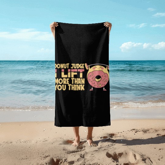 Fitness Donut Funny Donut Gym Beach Towels
