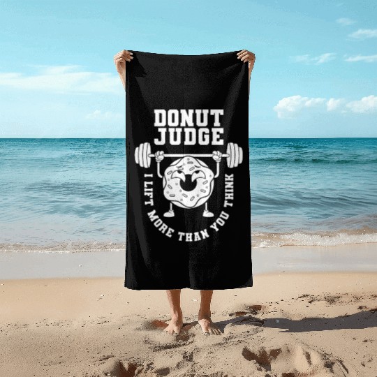 Fitness Donut Funny Donut Gym Beach Towels