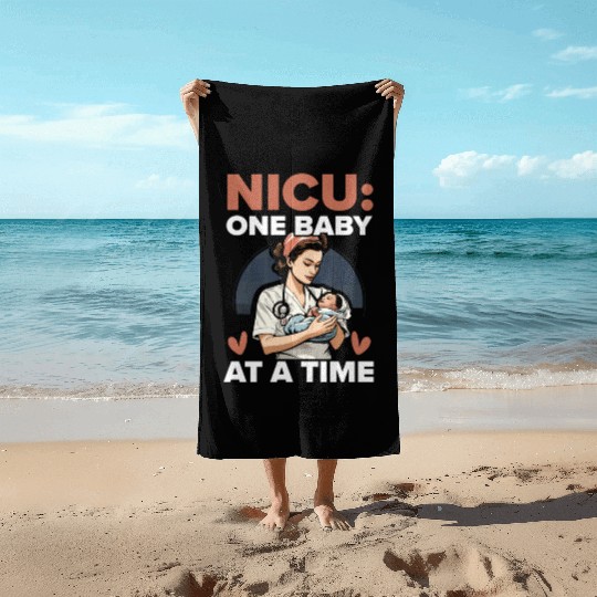 Registered Nurse Medical Medicine Neonatal Nurse Beach Towels
